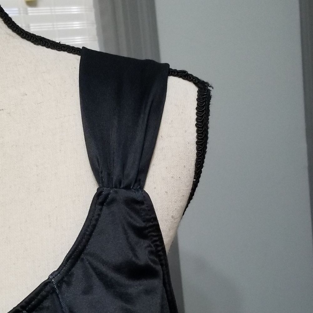 ✨ Swimsuits for All Black Floral Swimdress Top - Picture 4 of 9